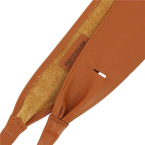 Woman Italian leather Obi belt main image 4